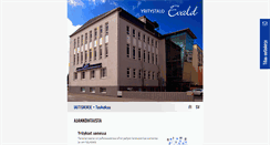 Desktop Screenshot of evald.kosek.fi